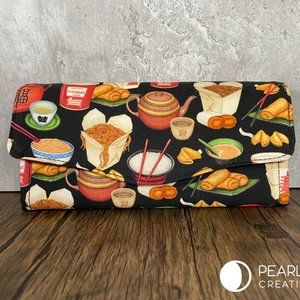 Take Out Print Necessary Clutch Wallet